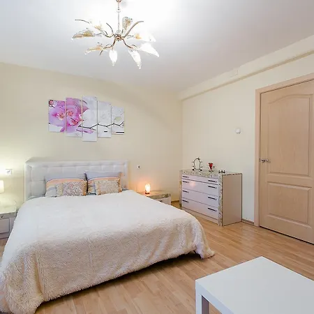 Three Bedroom Near The Metro Station Kamennaya Gorka And Shopping Centre Almi Apartment *